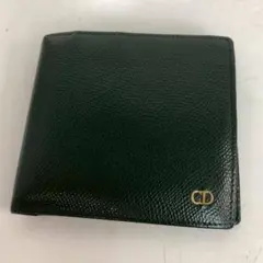 クリスチャン ディオール ヴィンテージ レザー 二つ折り財布 メンズ ブランドのサムネイル