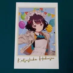 カード・フォト・ブロマイド FGO fgo 葛飾北斎 ブロマイド ポートレイト コレクションカード セット