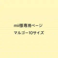 mii様専用ページマルゴー10サイズバッグインバッグ
