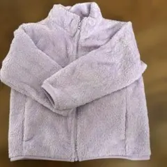 ユニクロ　フリース　110 パープル