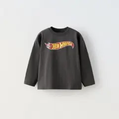 ZARA ホットウィール【92cm】長袖Tシャツ ロンティ 車イラスト