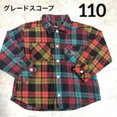klädskåp 110 長袖シャツ チェック柄
