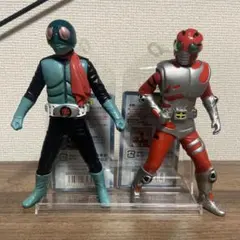 ソフビ魂　仮面ライダー旧1号・ゼクロス　2個セット