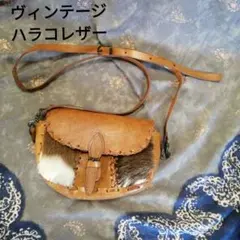 00年代 美品 日本製 SAZABY 本革 ウェスタン ヨーク ショルダーバック