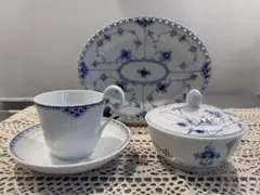 ロイヤルコペンハーゲン プリンセス ティーセット トリオ&ミルク 