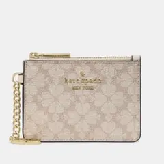 kate spede new york フラワー キー リング カード ホルダー
