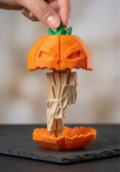 【新品・即納】ハロウィン かぼちゃの可動式オブジェ｜可愛いかぼちゃのインテリア
