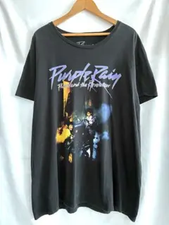 Prince プリンス Purple Rain バンドTシャツ 黒 XXL相当