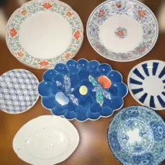 伊万里焼 双峰 大昭和龍峰製 庫山窯　有田焼 波佐見焼 Indigo 色々セットのサムネイル