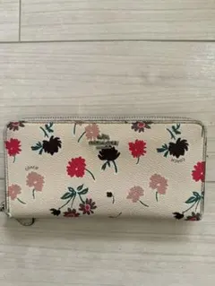 COACH 花柄 長財布