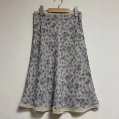 UNTITLED アンタイトル 花柄フレアスカート 1のサムネイル