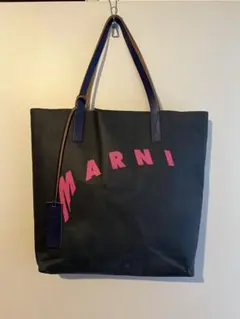 MARNI マルニ トートバッグ トライベッカ 軽量 大容量 リバーシブル