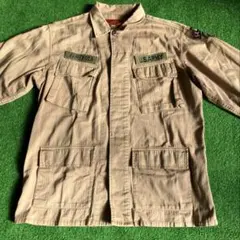 U.S. ARMY ミリタリージャケット ベージュ　AVIREX