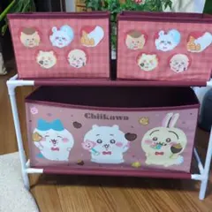 ちいかわ 3ボックス付き収納ケース
