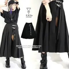 KMK JAPAN BRAND KINGLYMASK プリーツスカートパンツ