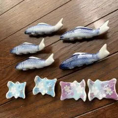 ブルー　箸置きのサムネイル
