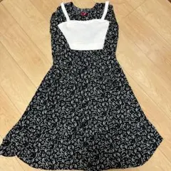 レピピアルマリオ⭐︎ニットビスチェ付き花柄ワンピース150