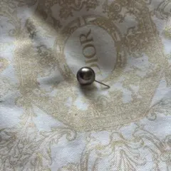 大玉　1cm 黒蝶真珠 パール タイピン ネクタイピン　真珠のサムネイル