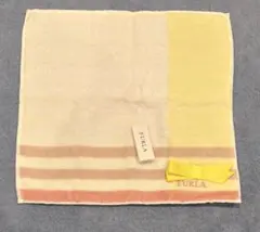 FURLA ストライプ ハンカチ