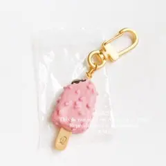 新品 Q-pot. 抹茶 チョコレート アイスバー バッグチャーム
