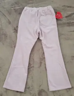 アプレレクール ニットコールストレートきゅんパンツ ピンク 130