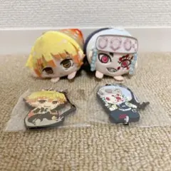 鬼滅の刃　もちころりん　我妻善逸　宇髄天元　ラバーストラップ