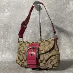 未使用タグ付 COACH コーチ ソーホー アクセサリーポーチ バッグ 
