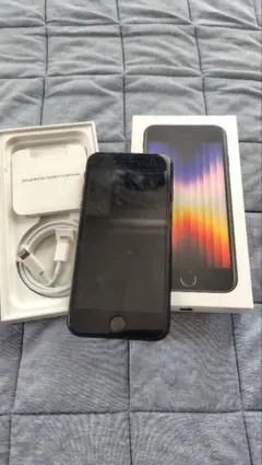 iPhone se 第3世代 256GB ミッドナイト - メルカリ