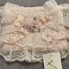 新品 レース装飾ティッシュケースと小物入れ