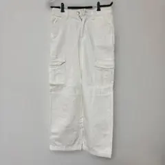 H＆M カーゴジーンズ ホワイト