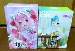 【送料無料】桜ミク 〜描き下ろし和風喫茶ver.＆初音ミク ぬースト　カナリア