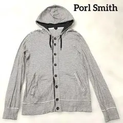 o*0様 Paul Smith M ボーダーフード付きカーディガン　M