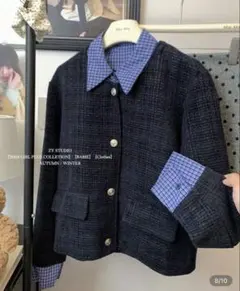 SHEIN ツイードジャケット