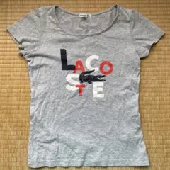 LACOSTE ラコステ 半袖Tシャツ グレー サイズ40のサムネイル