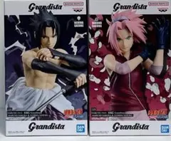 NARUTO Grandista フィギュアセット サクラ サスケ
