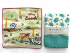 タオルハンカチ　ミニ　２枚セット