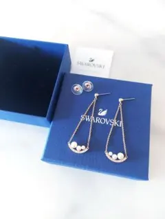 スワロフスキー Swarovski 『Lisanne ピアス』 5395236 - メルカリ