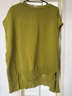 IENA イエナ S/S ドルマンチュニック チャコール ライトスウェット 