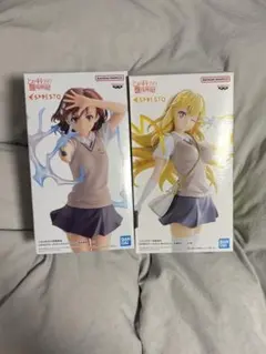 とある科学の超電磁砲 御坂美琴 食蜂操祈 フィギュアセット