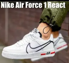 Nike Air Force1React ホワイト26.5cmナイキエアフォース