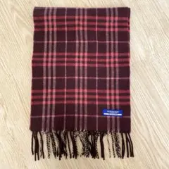 【美品】BURBERRY BLUE LABEL チェック柄マフラー 2026年最新】BURBERRY BLUE LABEL 柄・デザイン：チェック レディース