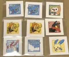 ポケモン パウンドケーキ シール 9枚セット