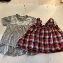 キッズTシャツとキャミトップス130センチのサムネイル