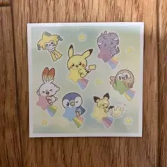 ポケモンキャラクターシール