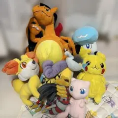 ポケモン　ぬいぐるみ　まとめ売り　7点