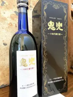 十四代　蘭引酒　オーク樽 十四代 米焼酎 蘭引酒 鬼兜 オーク樽長期貯蔵 青ボトル 箱付き