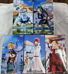 GIGO限定　リゼロ　ラインハルト　フェルト　クルシュ　フェリス　プリシラ　5体 GIGO限定 リゼロ ラインハルト フェルト クルシュ フェリス プリシラ 5