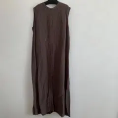 AMERI / リネン レーヨン デザイン サロペット オールインワン 麻 