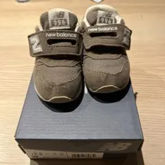 new balance 996 ベビーシューズ 12.5 ブラウン