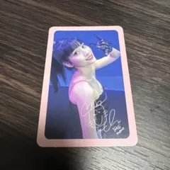 モモ TWICE FANCY サイン入り トレカ